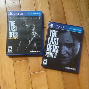 PS4 The Last of Us set of 2 Games